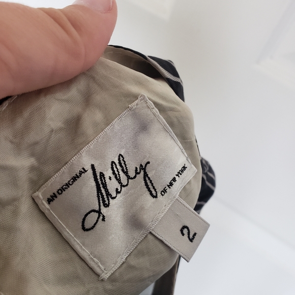 Milly silk floral shift dress - Picture 4 of 4